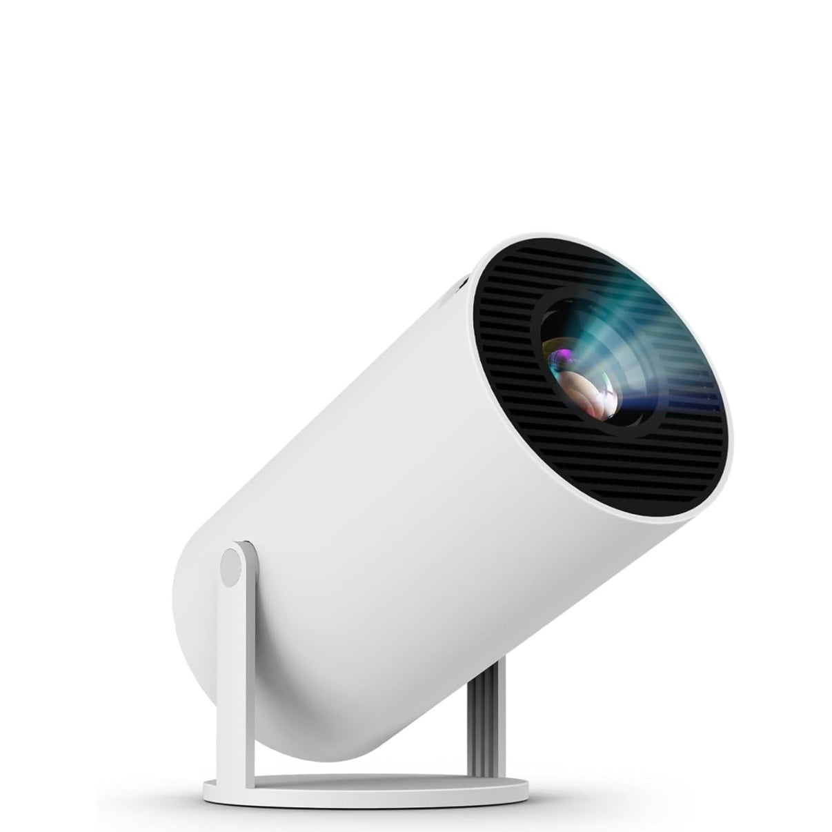 Smart Home Projector – Native 1080p HD, 2000 Lumens, Rotatable Design